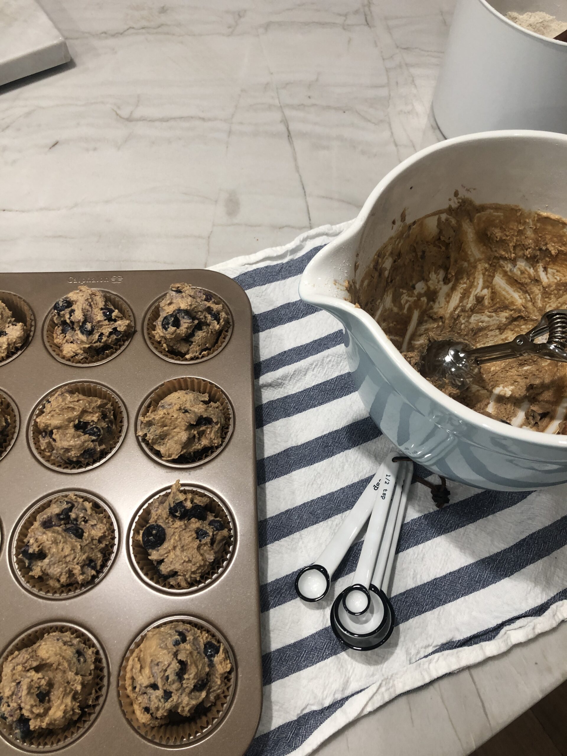 homemade blueberry muffins