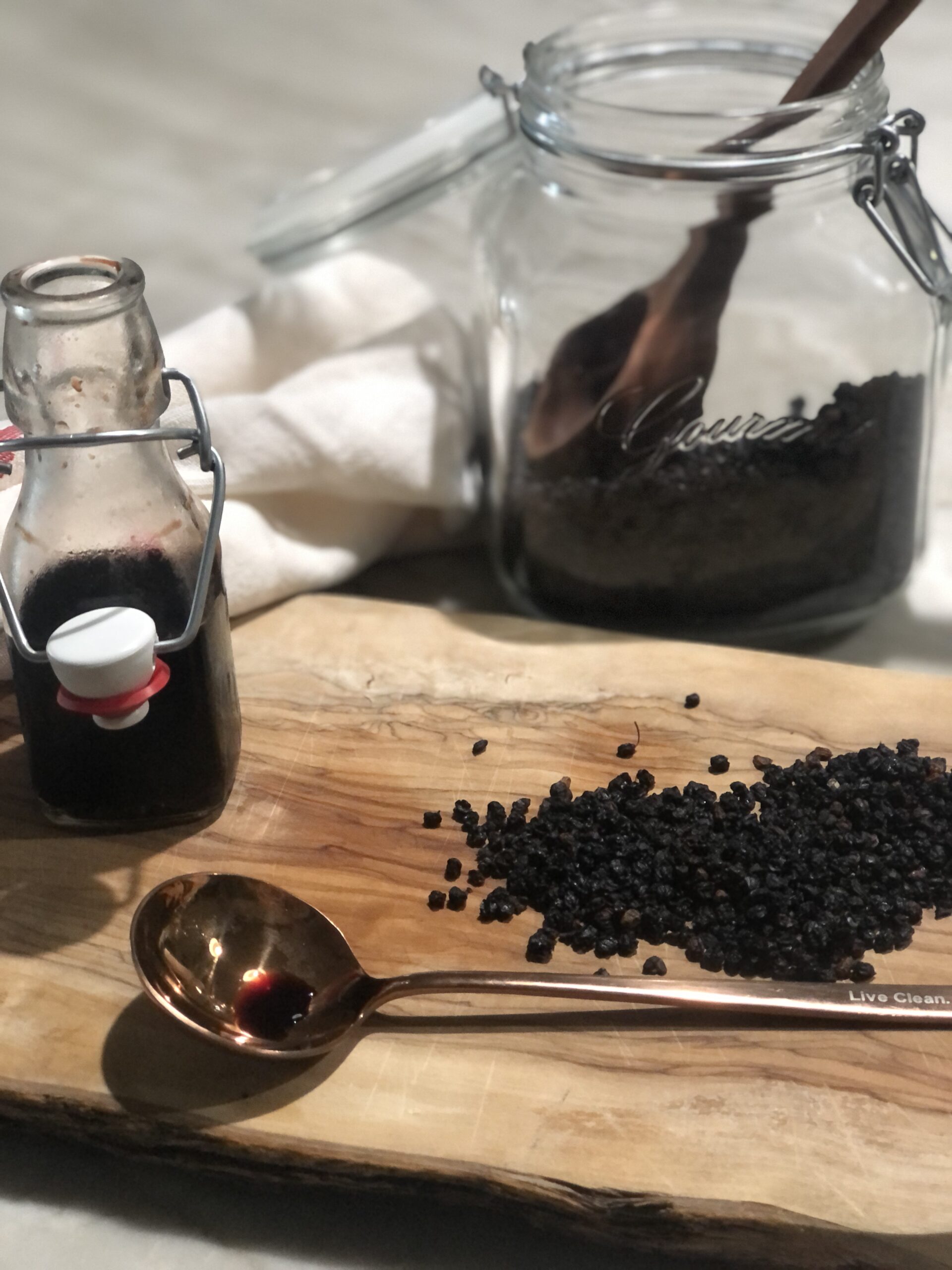 Elderberry syrup