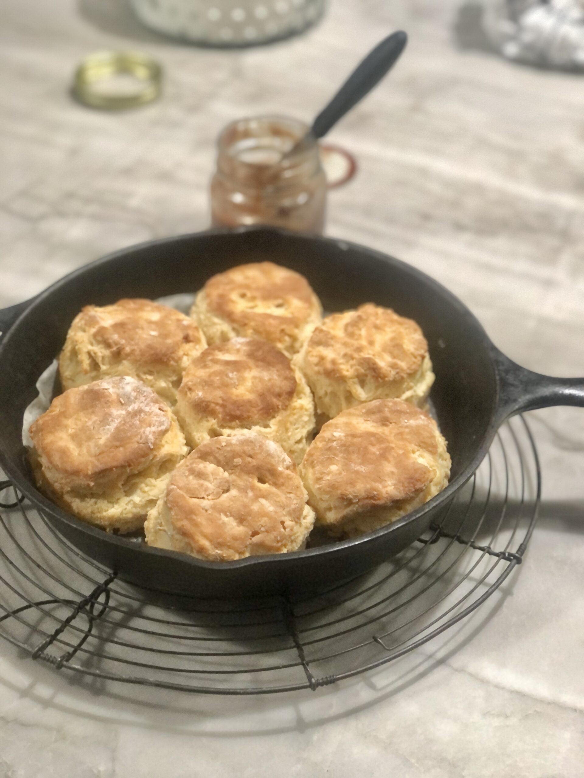 Buttermilk Sourdough Biscuits