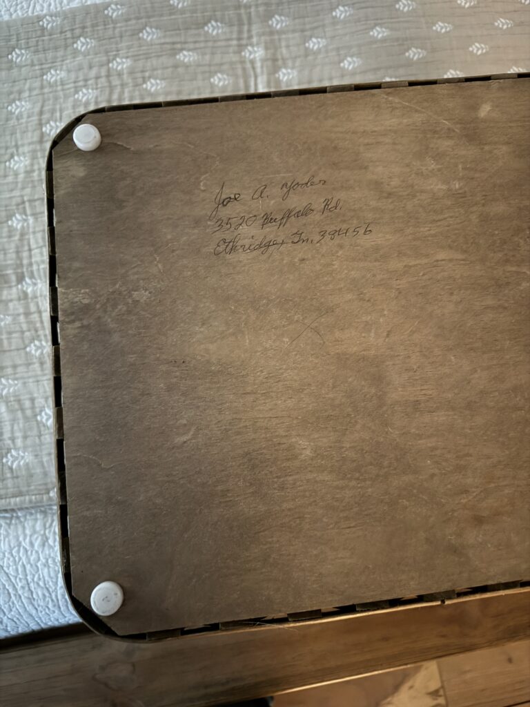 Amish handmade basket