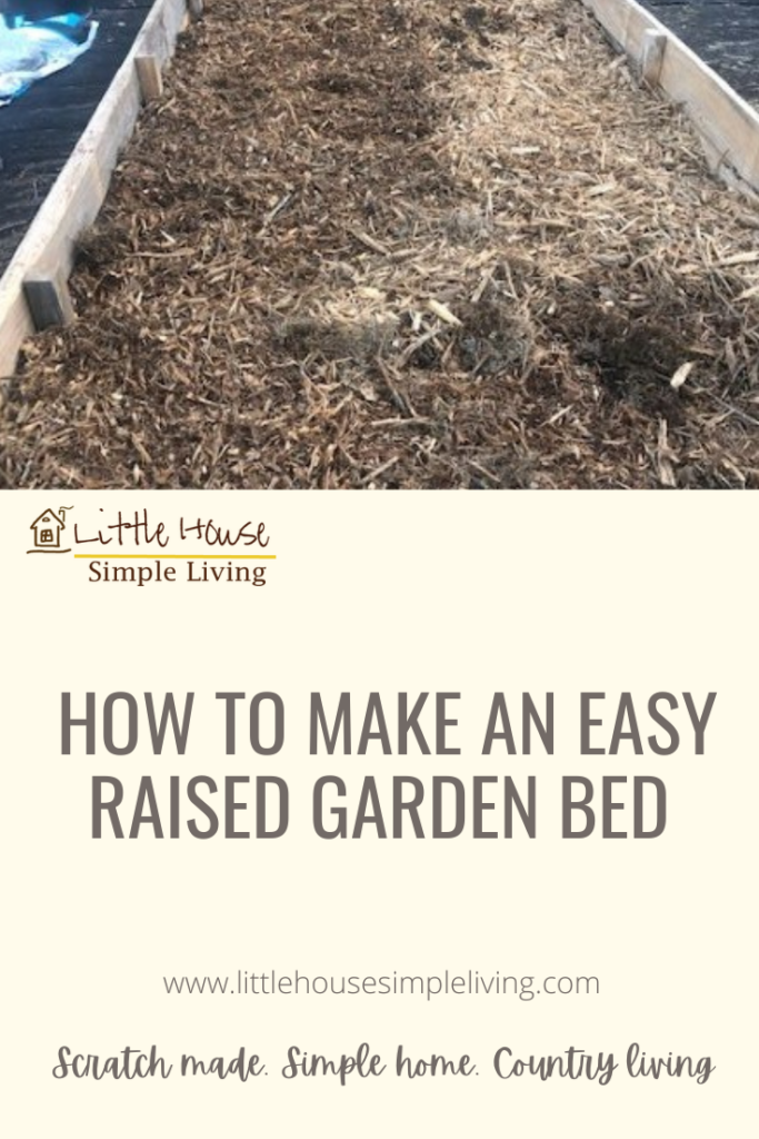 how to build a raised garden bed