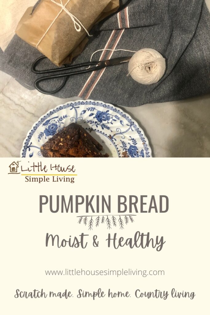 Pumpkin bread recipe