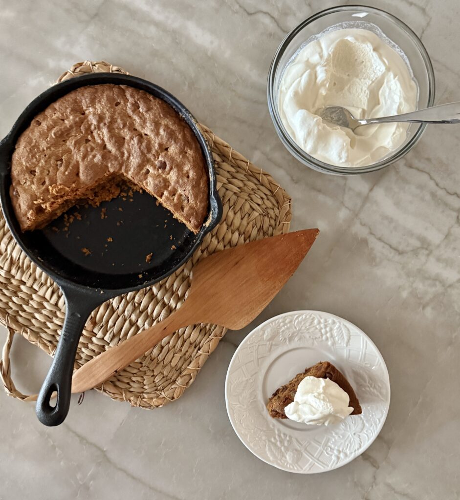 Homemade whipped cream