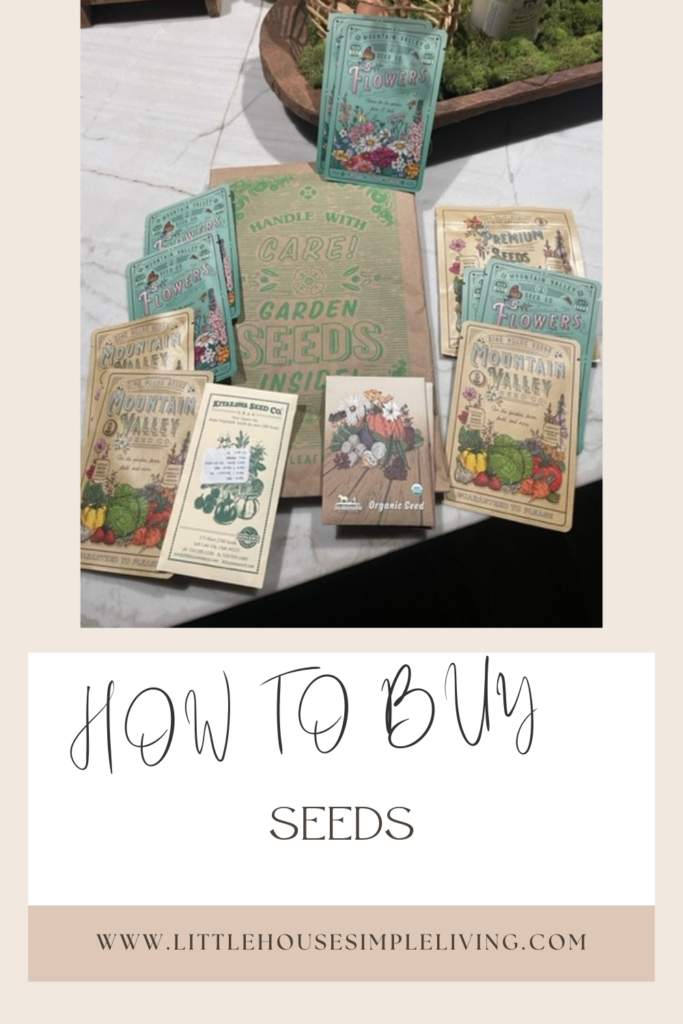 how to buy seeds