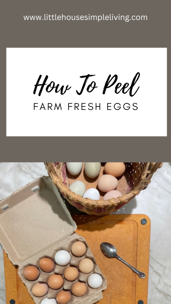 peel fresh  farm eggs