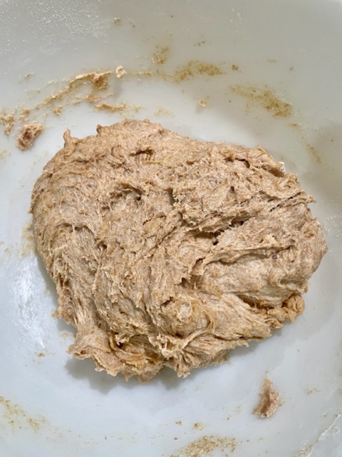 Einkorn flour dough