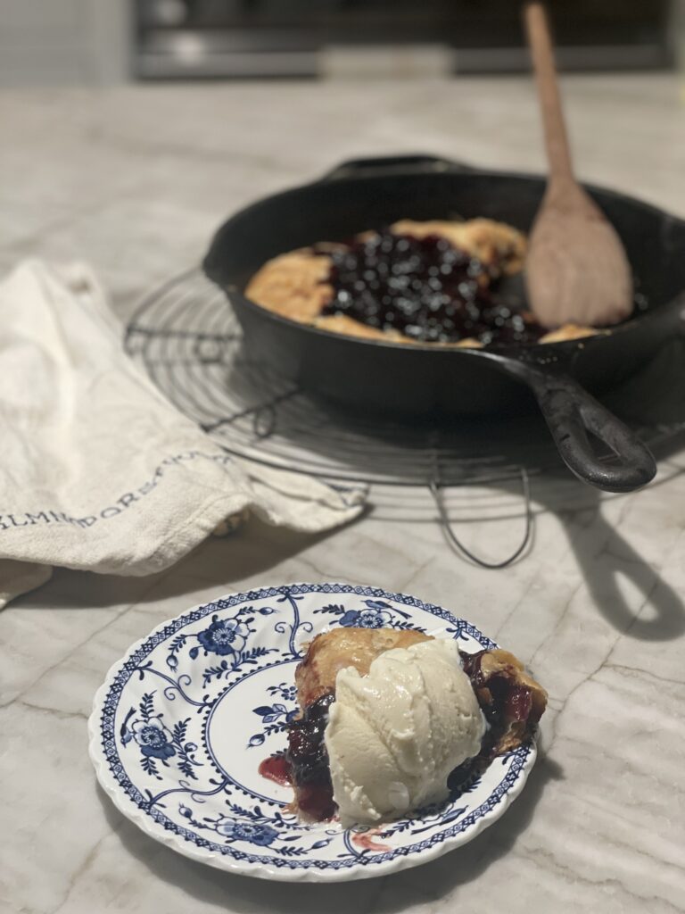 Cherry galette