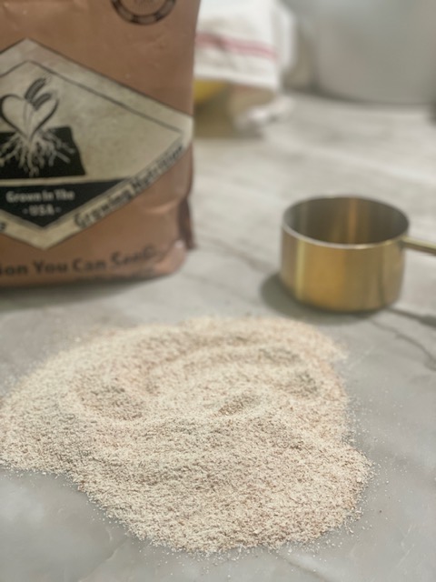 Stone-milled flour