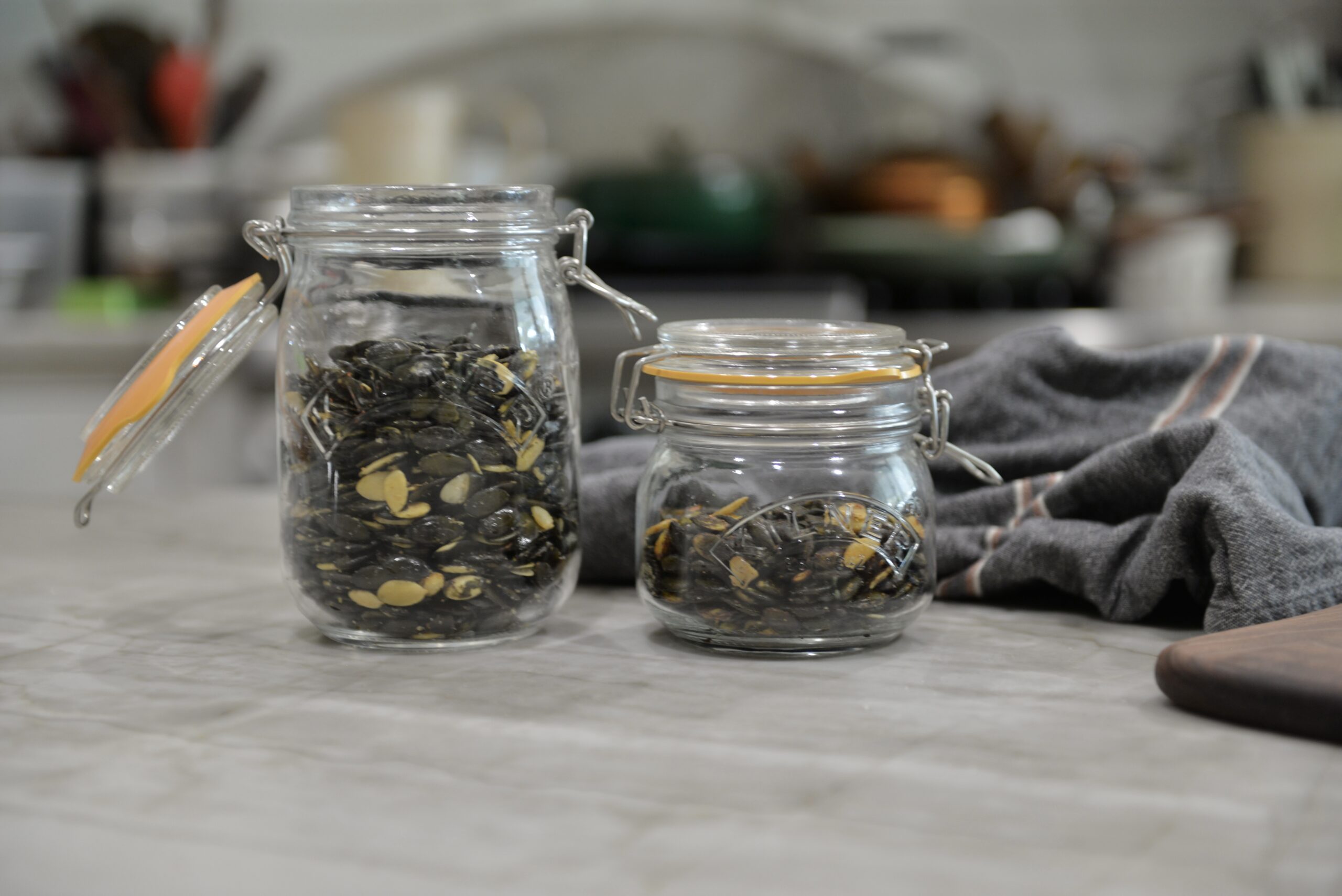 Roasted pumpkin seeds