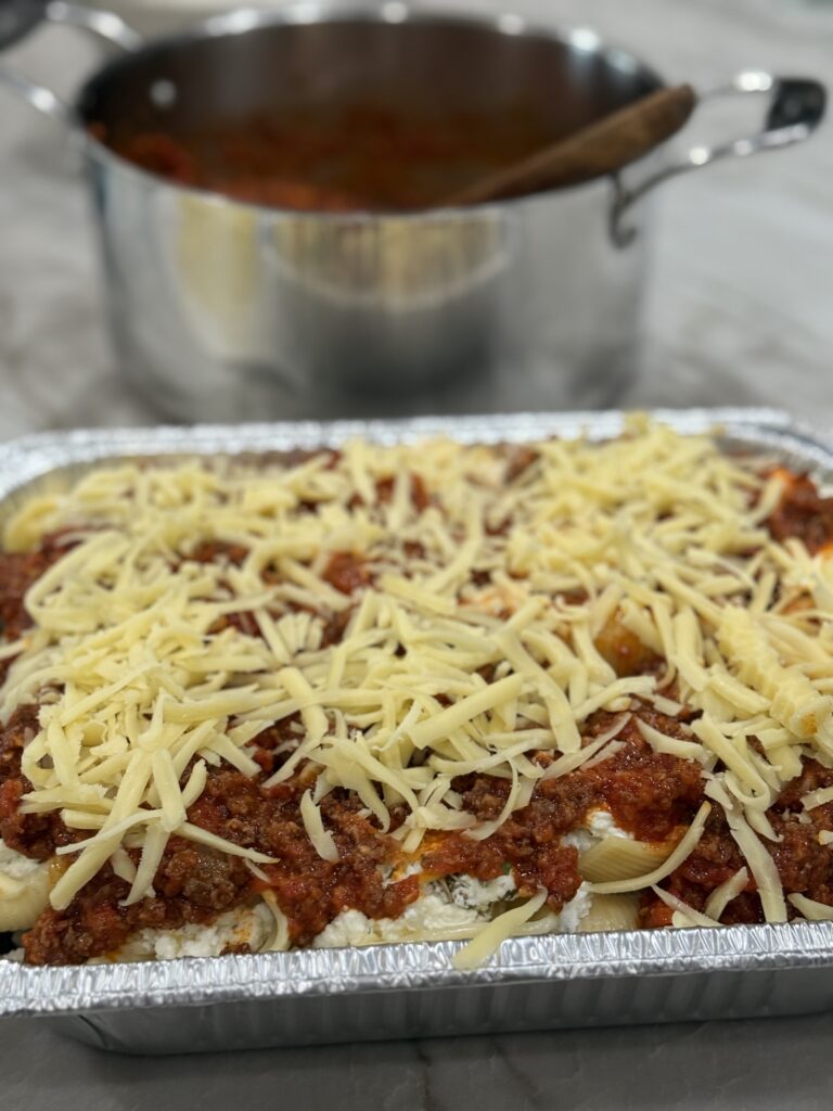 Classic stuffed shells