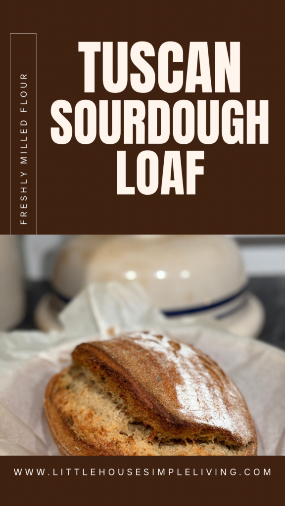 Tuscan Sourdough Loaf