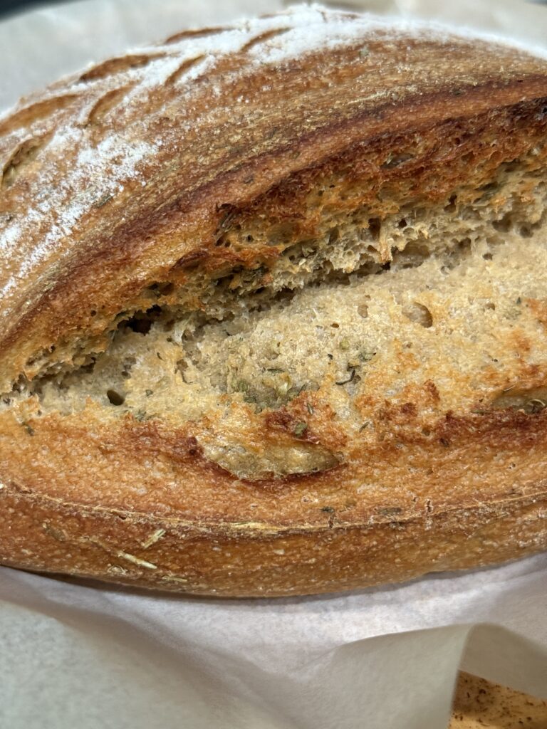 Tuscan sourdough loaf