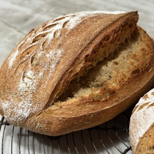 Tuscan sourdough loaf