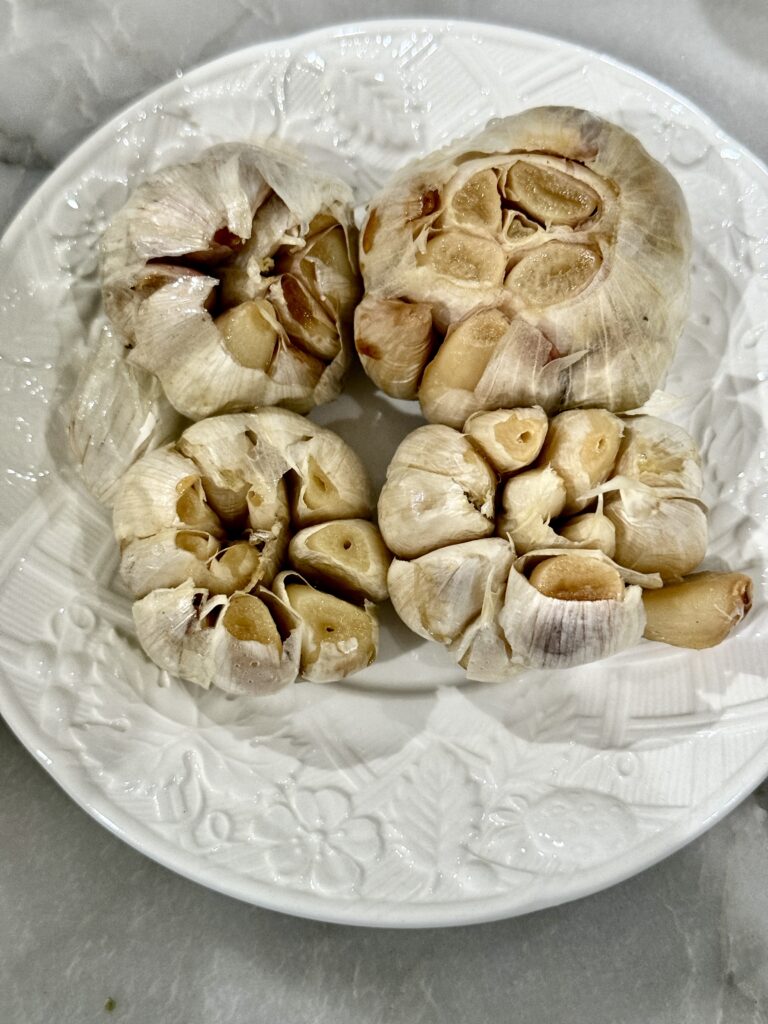 Roasted garlic