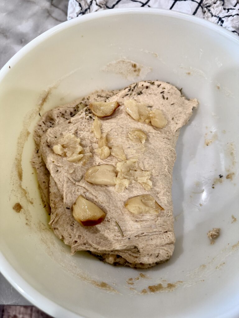 Roasted garlic