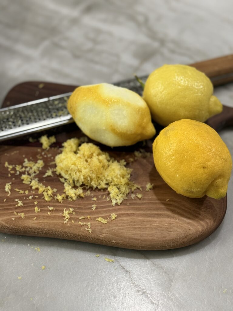 Organic lemon zest