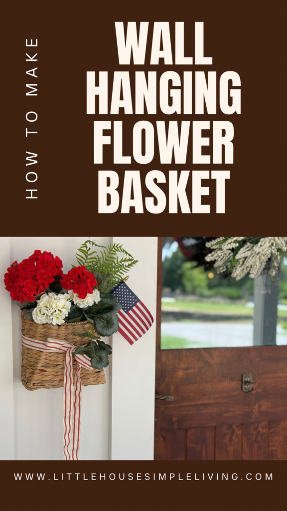 Pinterest Wall Hanging Flower Basket