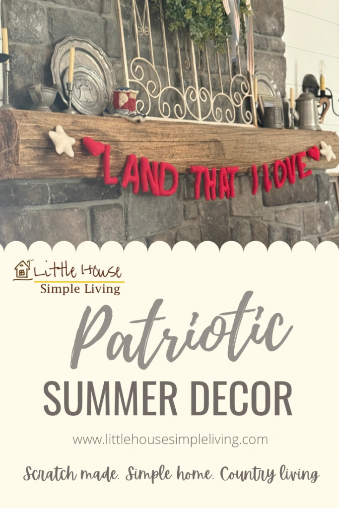 Patriotic summer decor Pinterest