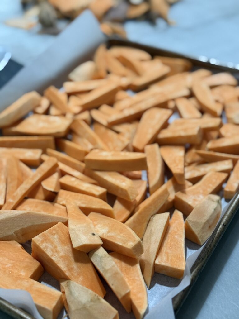 Sweet potatoe fries