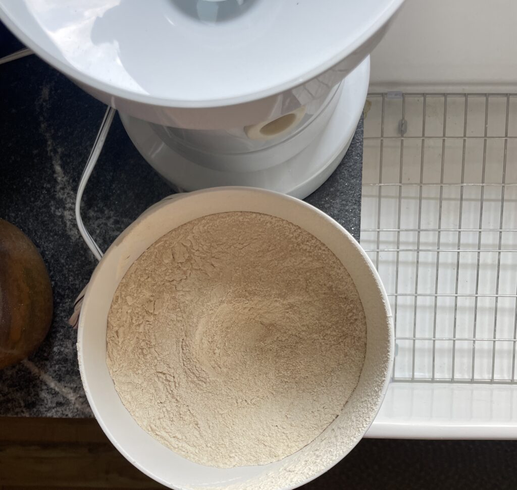 Fresh milled flour
