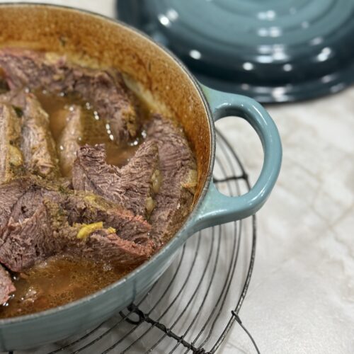 Grass-fed pot roast