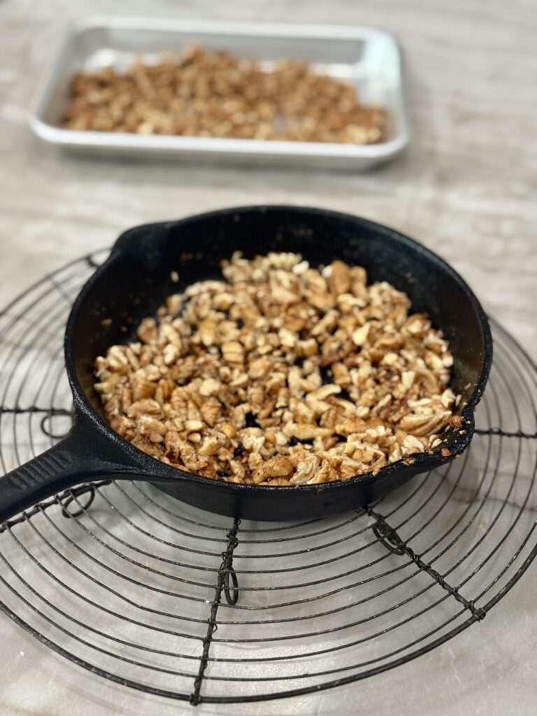 Toasted pecans