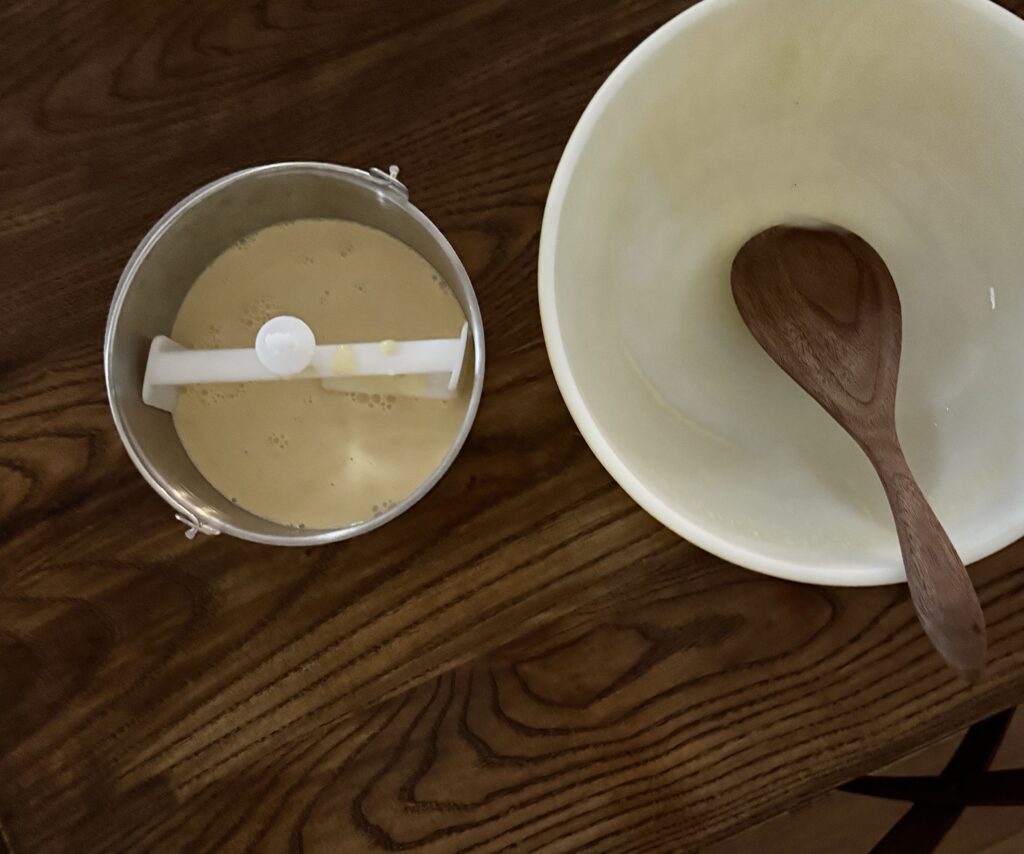 Butter maple pecan ice cream