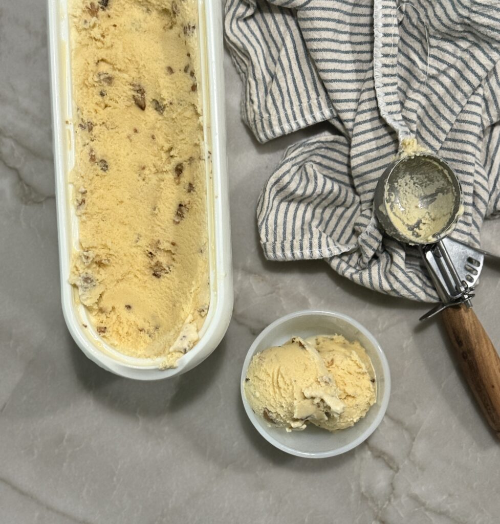 Butter Maple Pecan Ice Cream