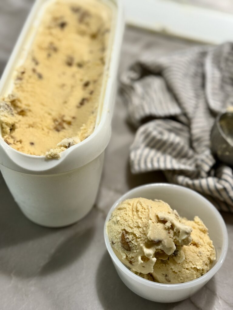 Butter Maple Pecan Ice Cream