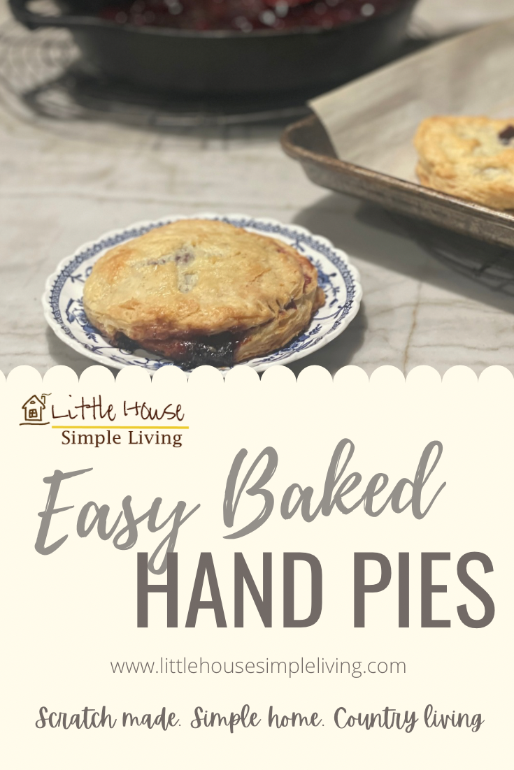 Easy baked hand pies