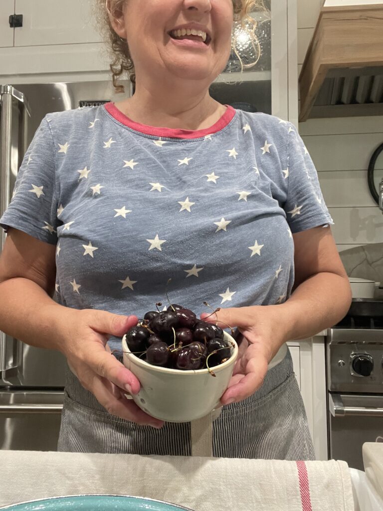 Bing cherries