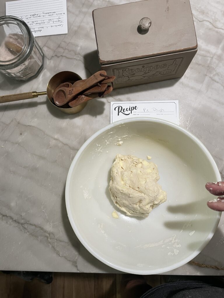 Pie dough