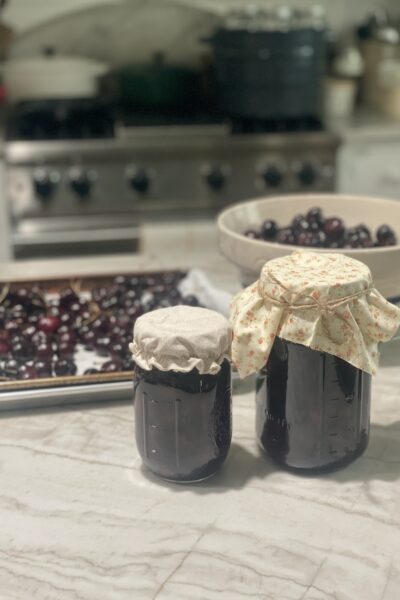 Canning cherries