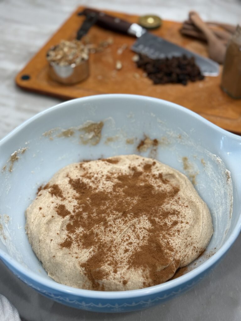 Cinnamon Raisin Pecan Sourdough Loaf