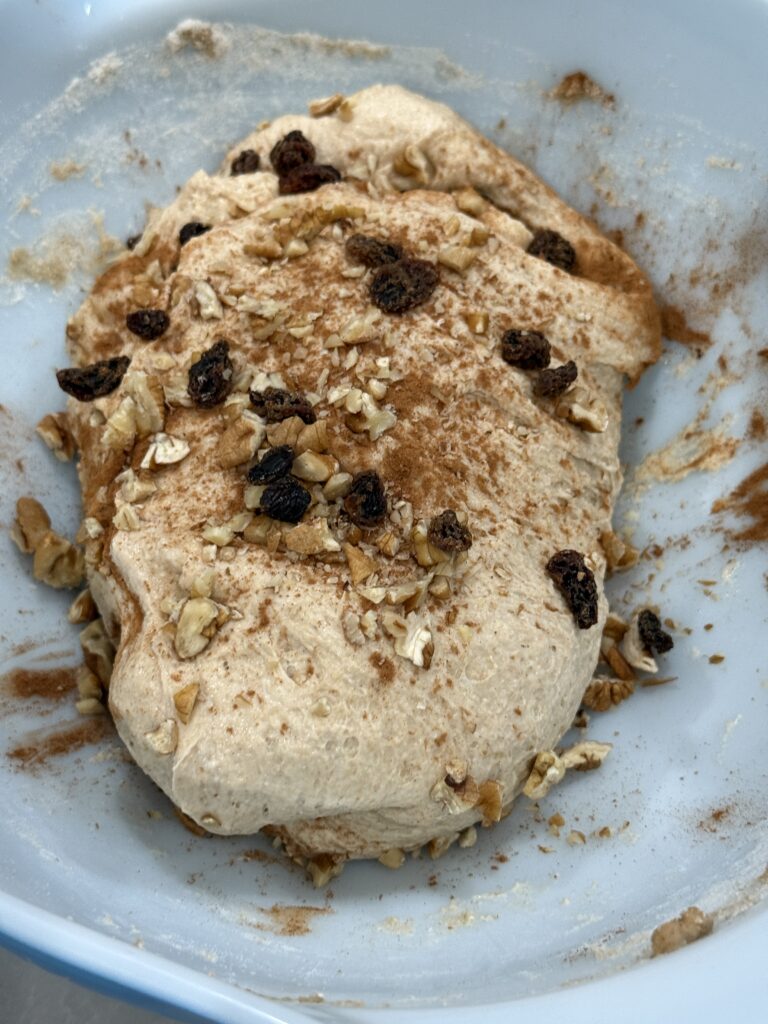 Cinnamon Raisin Pecan Sourdough Loaf