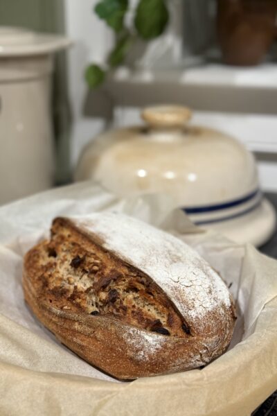 Cinnamon Raisin Pecan Sourdough Loaf