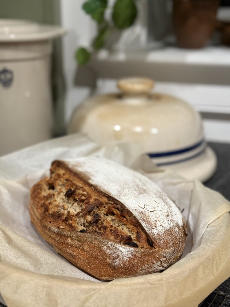 Cinnamon Raisin Pecan Sourdough Loaf 