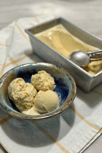 Vanilla bean ice cream