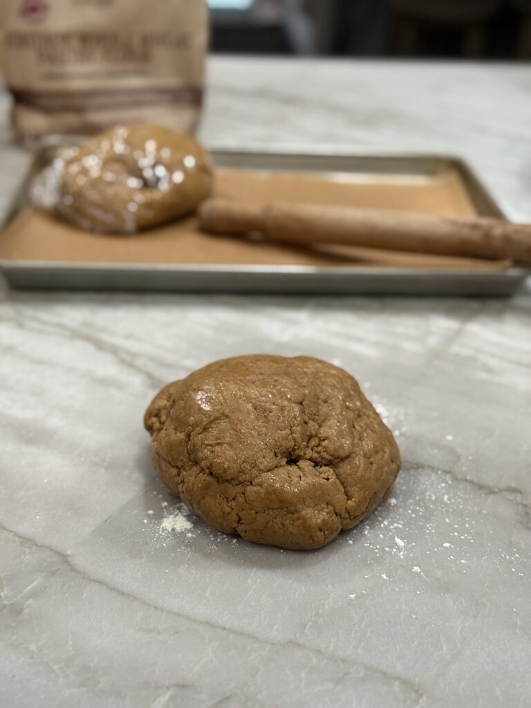 Graham cracker dough