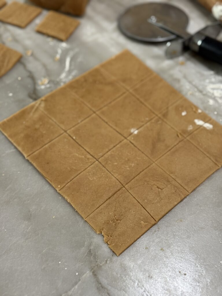 Graham cracker dough
