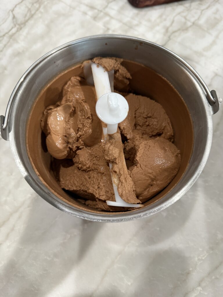 Chocolate ice cream