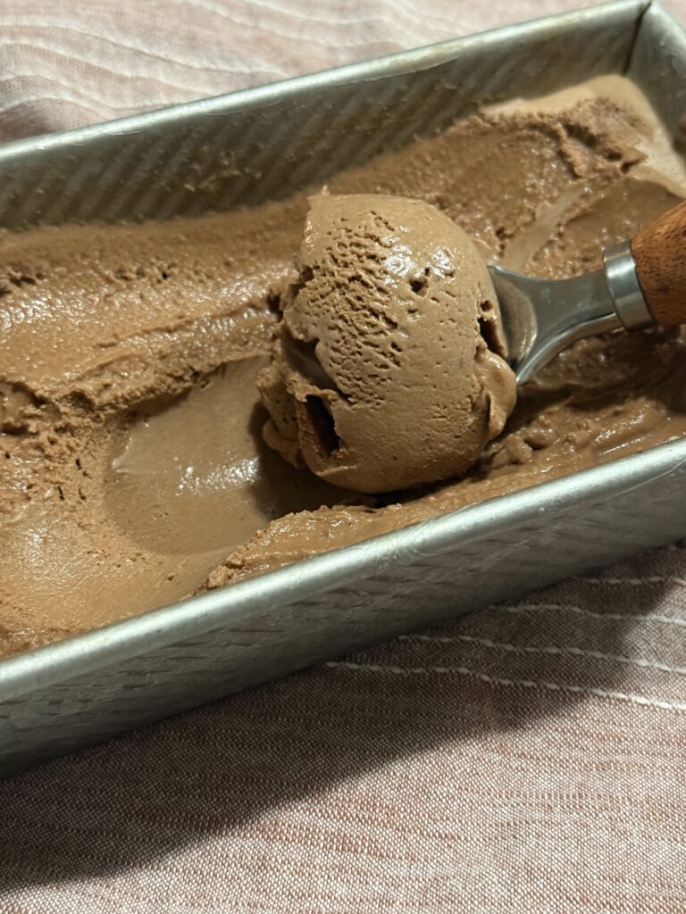 Chocolate ice cream