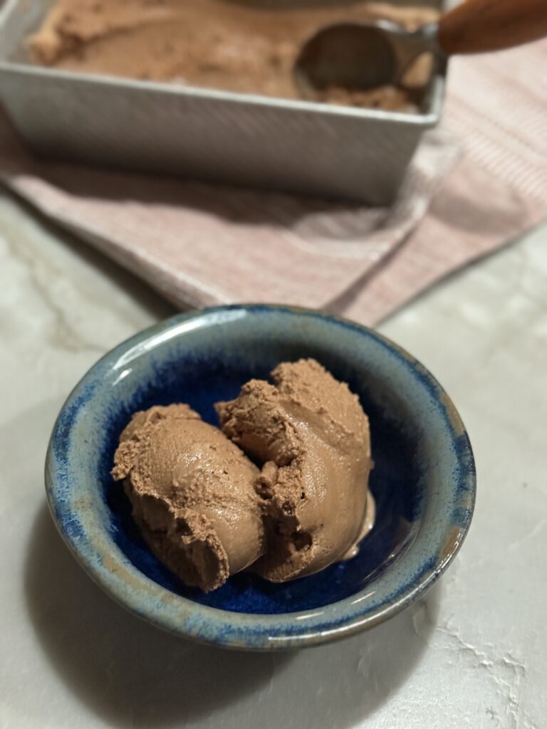 Chocolate ice cream