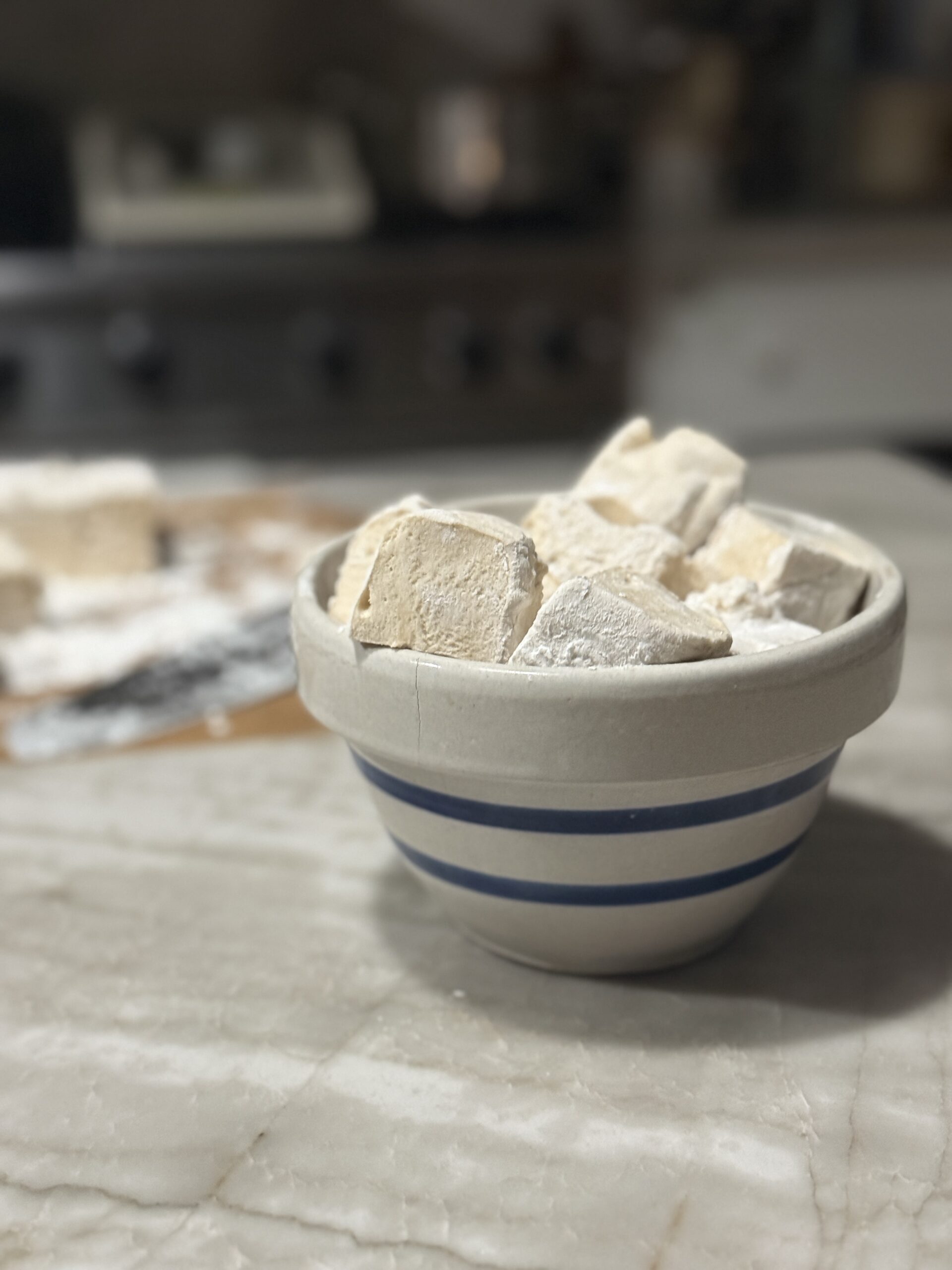 Handmade marshmallows Soft and fluffy