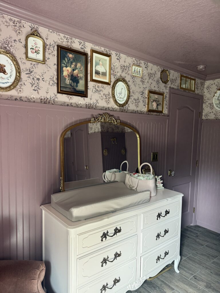 Vintage Baby Girl Nursery