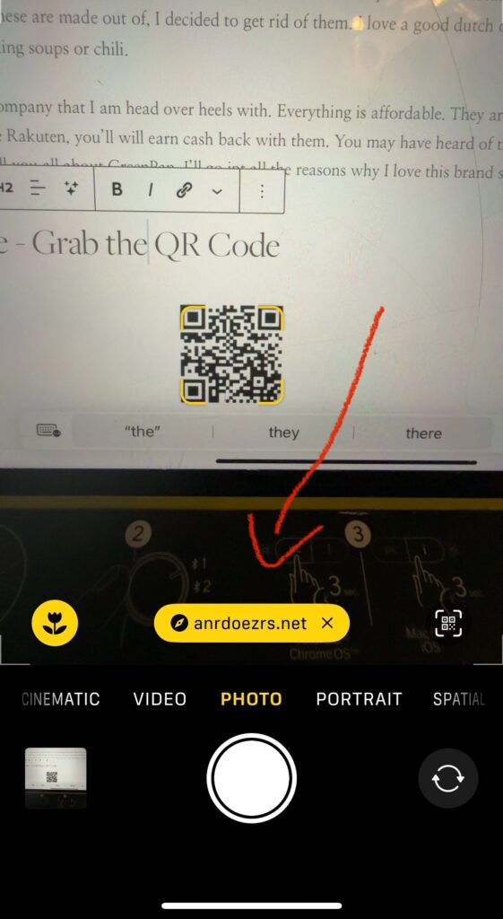 QR code, non-toxic cookware