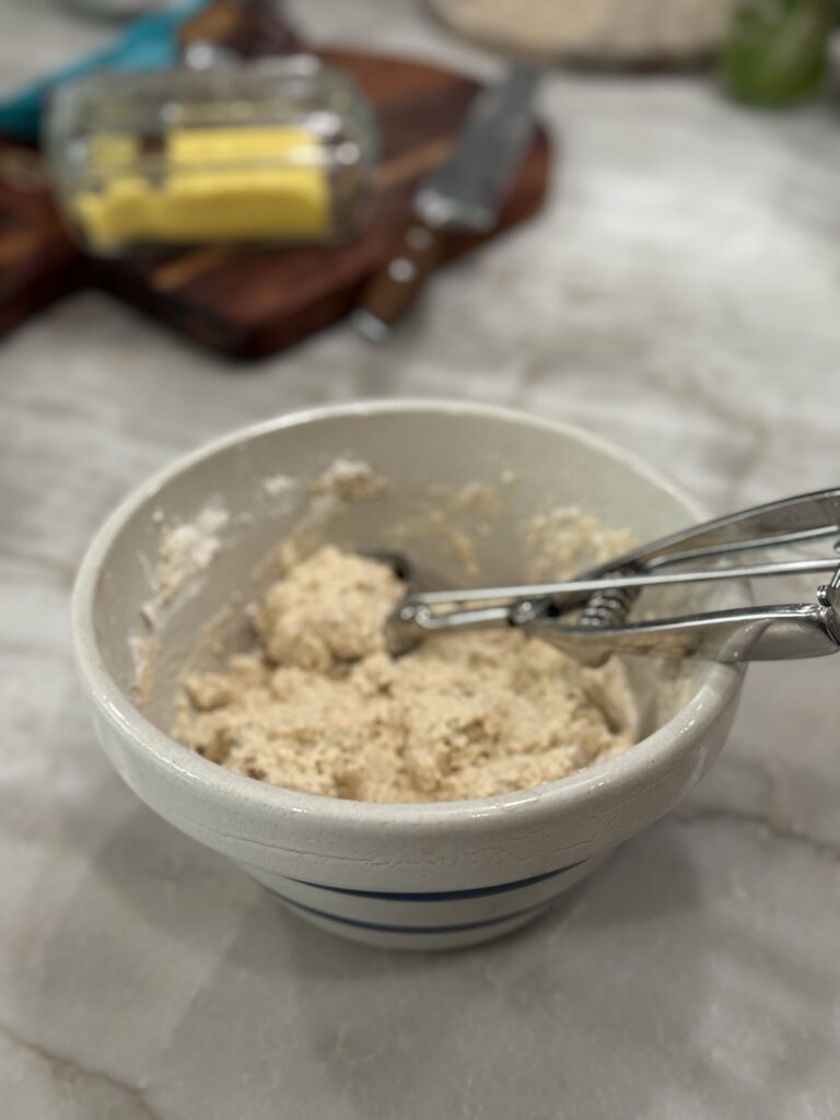 Old-fashioned chicken and dumplings