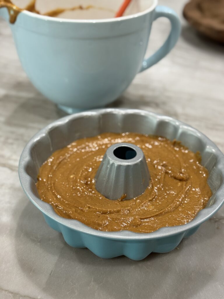 Pumpkin Bundt cake