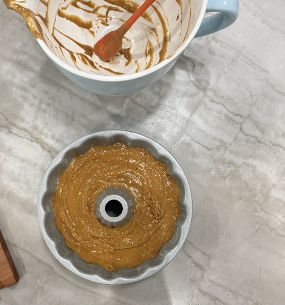 Pumpkin Bundt cake