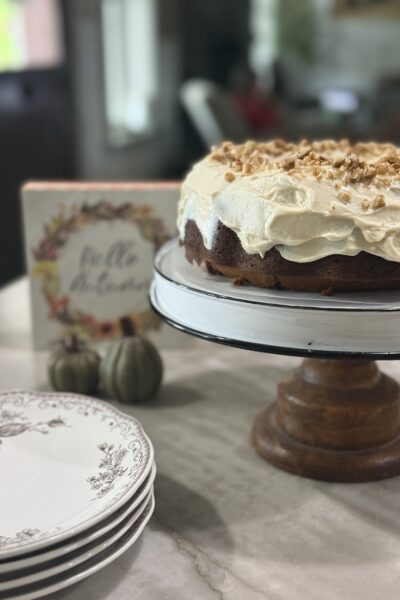 Pumpkin Bundt cake